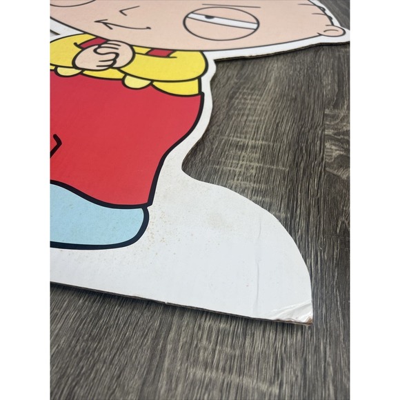 Family Guy Stewie Griffin 2005 Life-Size 24.5" Cardboard Standee Cutout Rare HTF - Picture 12 of 16